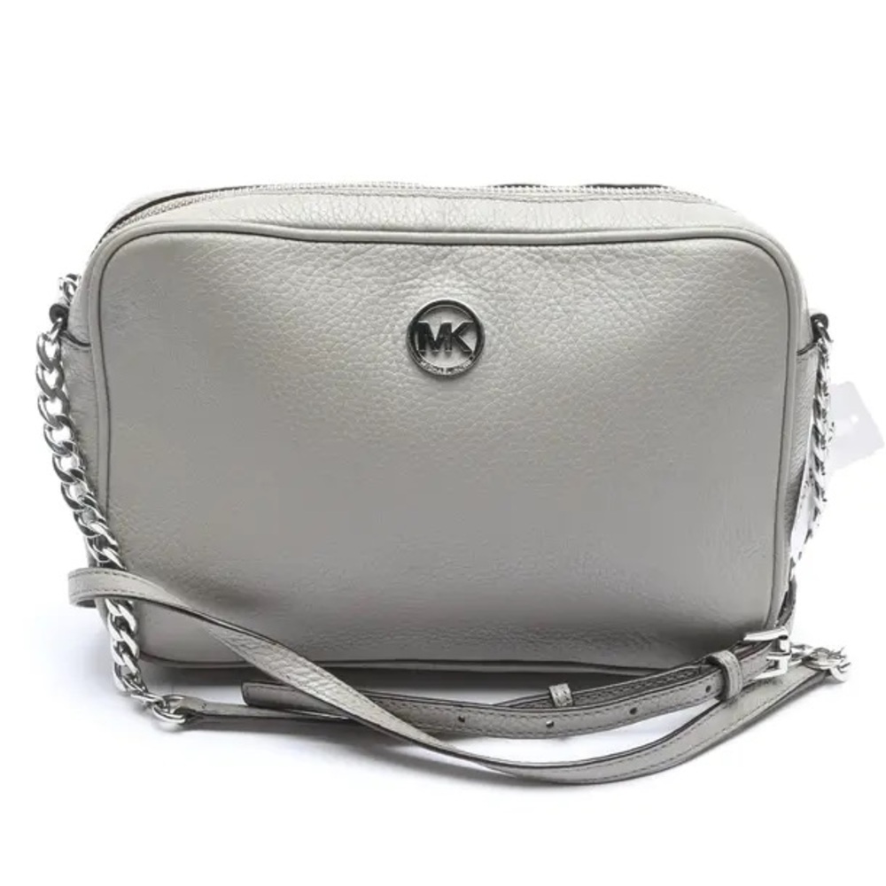Michael Kors Light Gray Crossbody Bag
